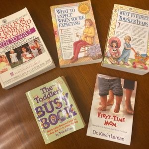 EUC - Bundle of 5 books for new moms
